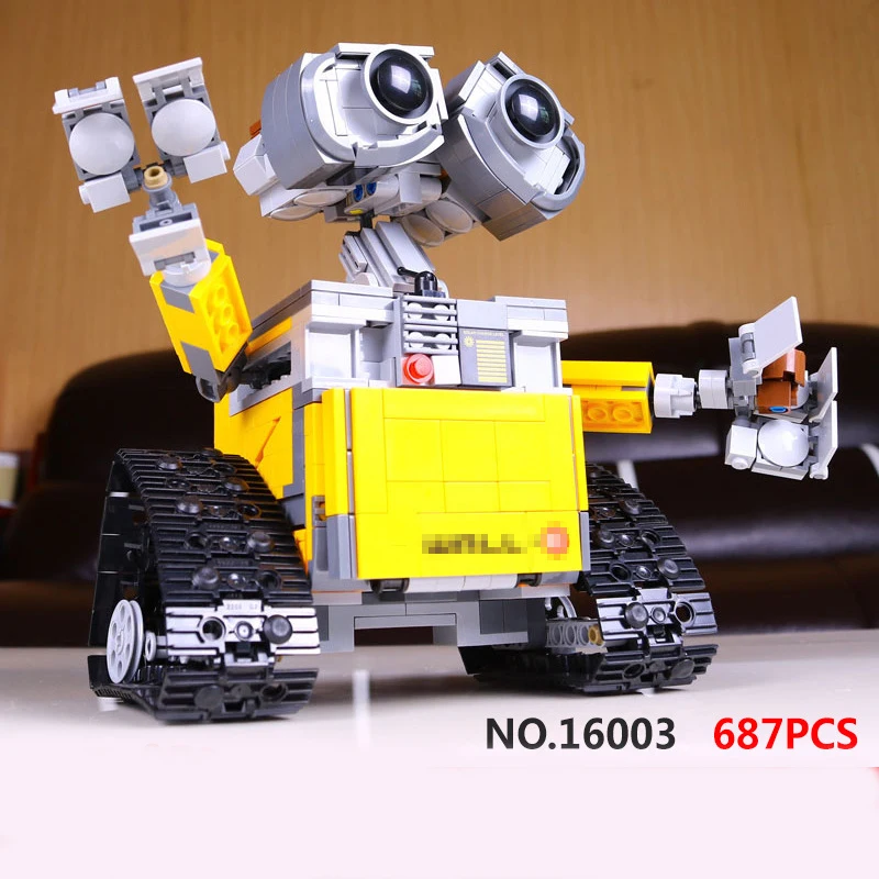 

Legoed movie Robot WALL E Lepin toy Action Figure Legoing Building Block Bricks Model Kit Toys Children Education Christmas Gift