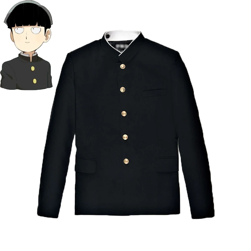 

Mob Psycho 100 Mobu Saiko Hyaku Kageyama Shigeo cosplay costume black Gakuran Suits Pants S-4XL
