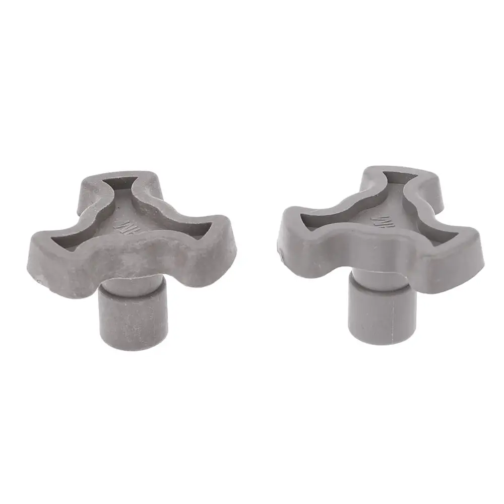 17mm Microwave Oven Turntable Roller Guide Support Coupler Tray Shaft 2Pcs