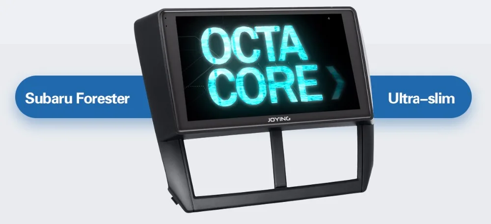 Sale JOYING 2 din Android 8.1 car radio player for Subaru Forester 2008-2012 built in DSP support Android auto stereo GPS head unit 10