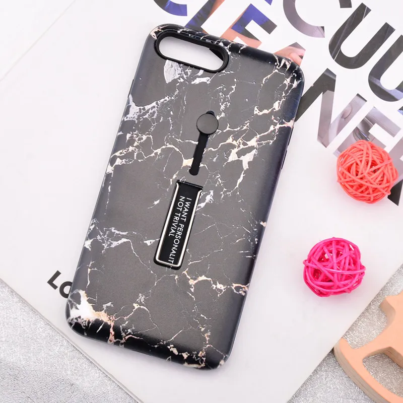 Ollivan Marble Case For iphone Xs Max Case Silicone Phone Holder Stand Cover Case For iphone Xs Max XR Xs X 7 8 6 6s Plus Coque (15)