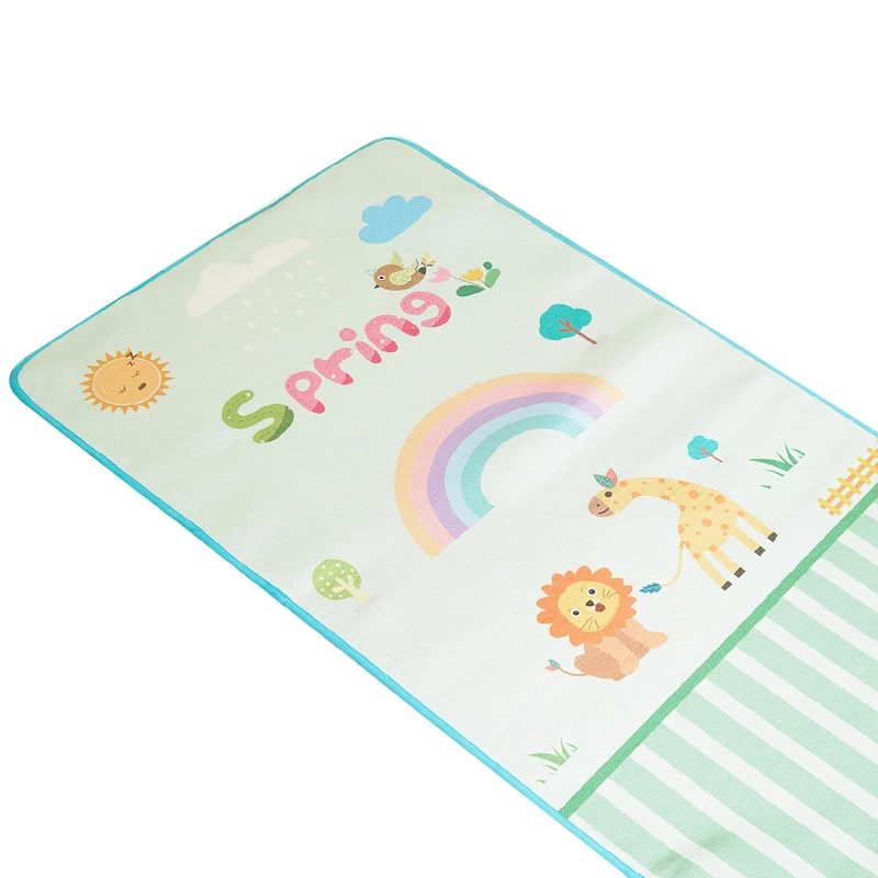 Baby Summer Cool Sleeping Mat Breathable Mattress Pads Toddler Crib Cot Cozy Nap Pads Infant Bed Mat Kindergarten Sleeping Pad Baby Summer Cool Sleeping Mat Breathable Mattress Pads Toddler Crib Cot Cozy Nap Pads Infant Bed Mat Kindergarten Sleeping Pad