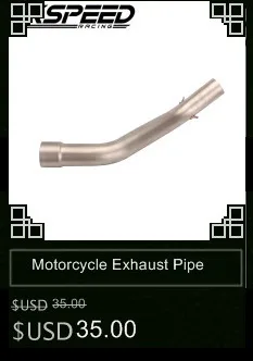 A middle connect for kawasaki Z250SL Motorcycle Exhaust Pipe Muffler Escape Connecting Pipe Front Link Pipe Moto Mid Pipe