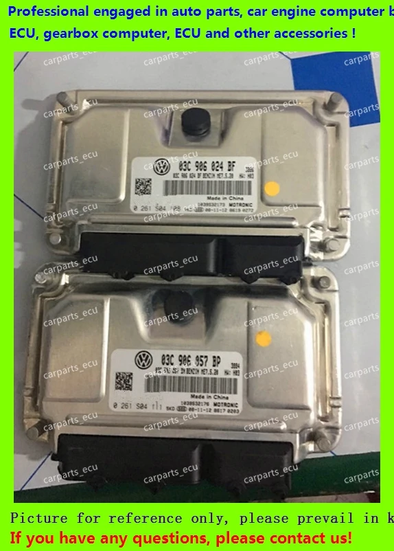 

For car engine computer board/VW Bora Skoda Lavi ECU/Electronic Control Unit/03C906057BP/03C 906 057 BP/03C906057C/03C 906 057 C