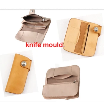 DIY leather craft vintage wallet inner zipper pocket die cutting knife mould punch tool set
DIY leather craft vintage wallet inner zipper pocket die cutting knife mould punch tool set