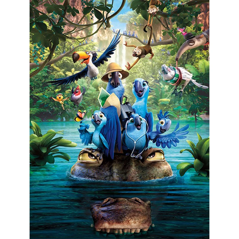 

Full Square / Round 5D DIY Diamond Painting "Rio Adventure 2" Diamond Mosaic Diamond Embroidery Sale Decoration Painting GH440