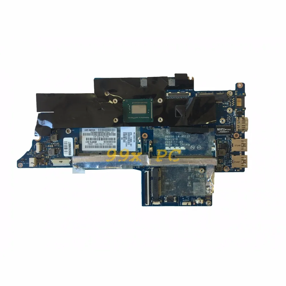 Материнская плата для ноутбука hp ENVY 4-1200TU 4T-1200 W/I5-3337U Процессор 713809-501 VBU50 LA-9512P DDR3