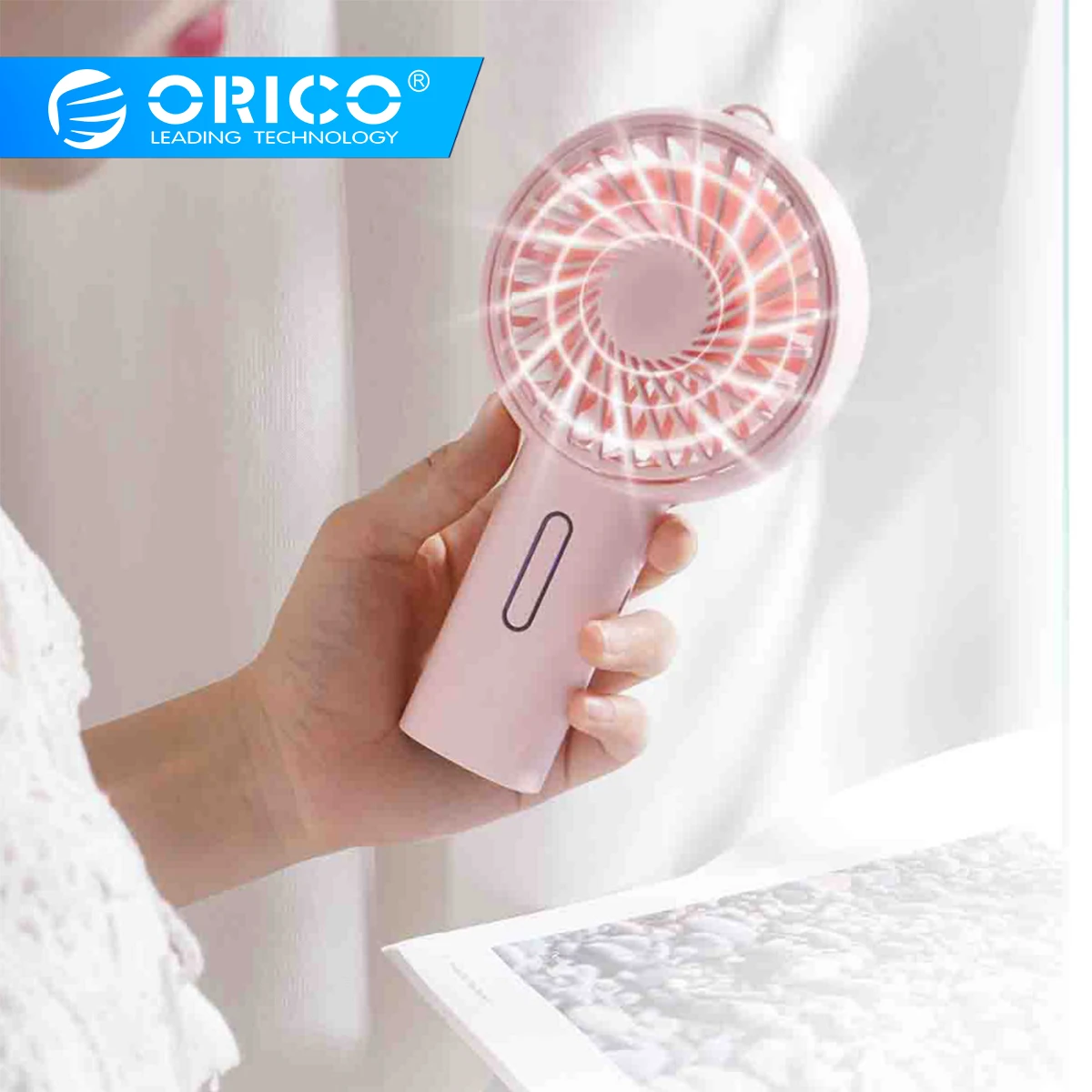 ORICO Mini USB Fan Portable Handheld Fan Desktop USB Rechargeable Air Cooling Fan For Home Office 1