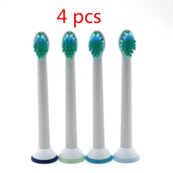 

4pcs/lot Replacement Toothbrush Heads for Philips Sonicare ProResults HX6013/66 HX6530 HX9340 HX6930 HX6950 HX6710 HX9140 HX3216