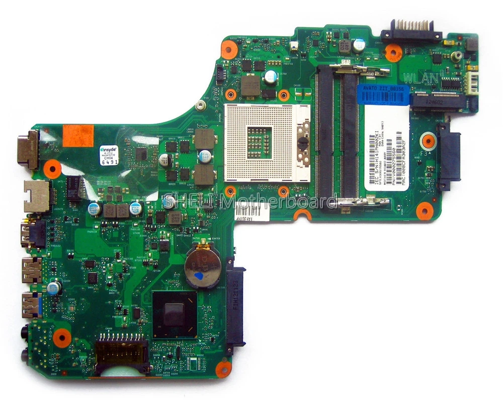 V000275560 Laptop Motherboard For Toshiba Satellite C850 C855 L850 L855 6050A2541801 UMA HD 4000 HM76 1