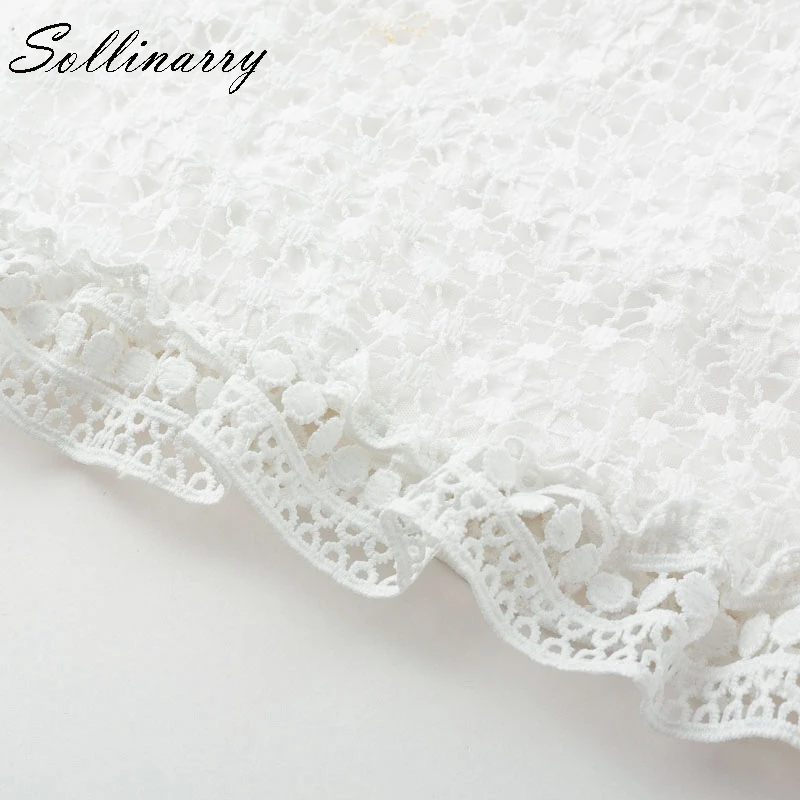 Sollinarry Hollow Out Double Layer Dress Long Sleeves White Lace Dress Women 2018 Autumn Casual Sexy Embroidery Dress Vestidos Sollinarry Hollow Out Double Layer Dress Long Sleeves White Lace Dress Women 2018 Autumn Casual Sexy Embroidery Dress Vestidos