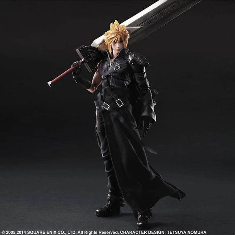 

Play Arts PA Kai Cloud Strife Final Fantasy Action Figure Model Toys 10" 25cm