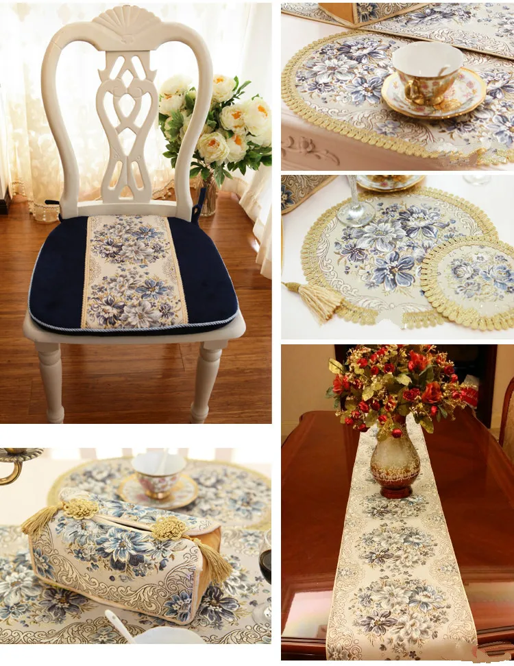 Европейский роскошный современный стол в стиле минимализм бегун скатерть вышитый стол бегуны стол флаг ужин салфетки домашний текстиль