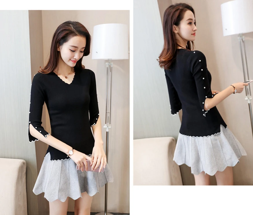 sweater S4848 black-2
