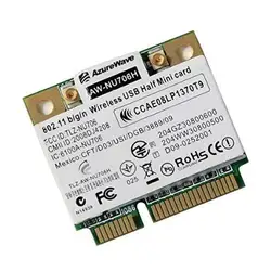 SSEA сетевой карты для RALINK RT3070L AW-NU706H Половина Mini PCI-E Беспроводной карты 802,11 b/g/n