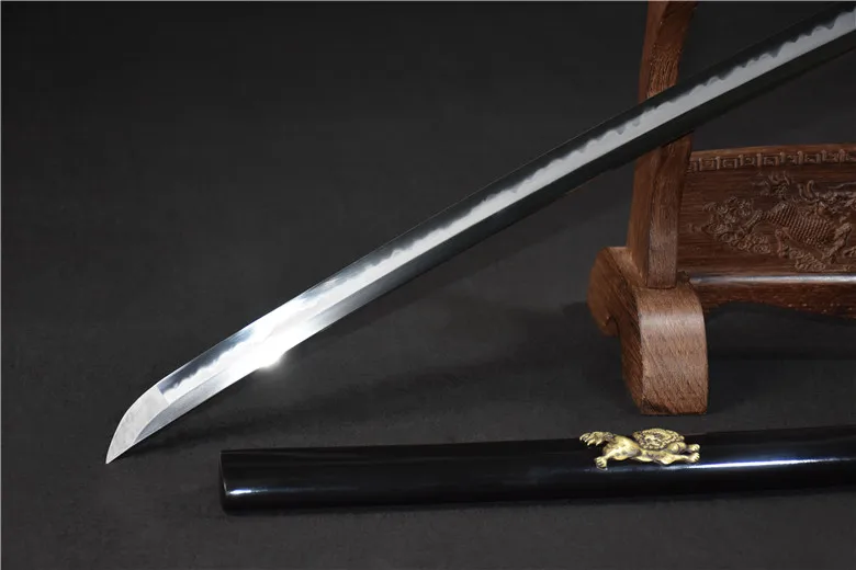 Excellent Top Quality Japanese Sword Samurai Katana Sharp Clay Tempered T10 Steel Blade Full Tang 5