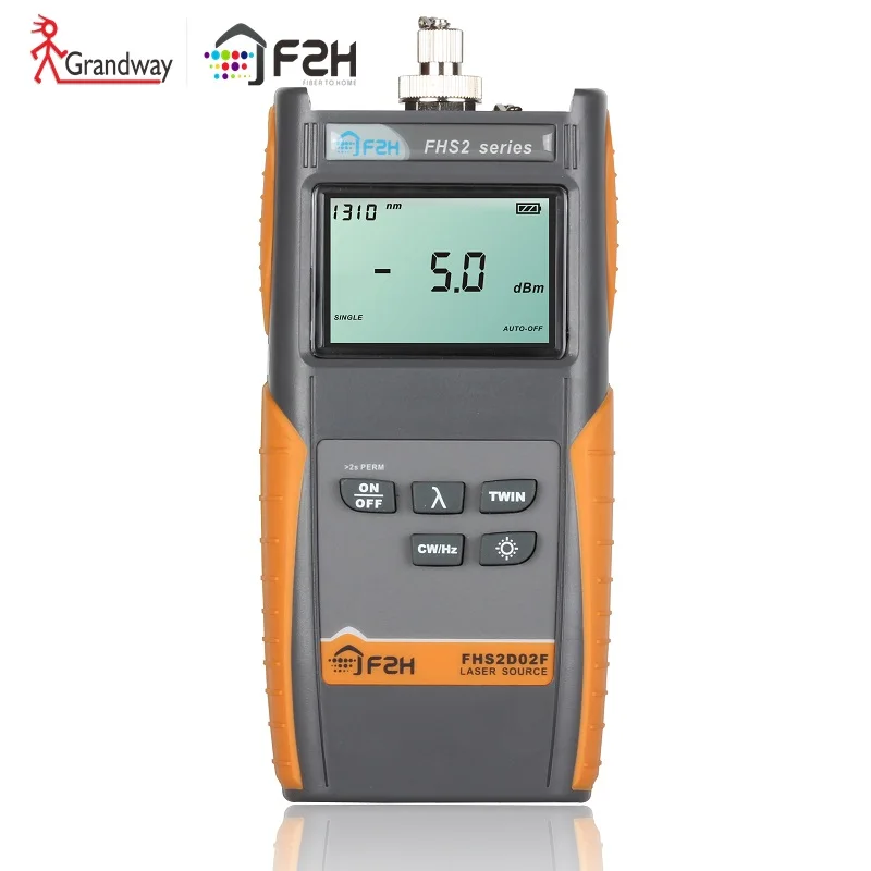 

[ Grandway Original ] FHS2D02F optical laser source,1310/1550nm,FC/PC connector, -5dbm Fixed