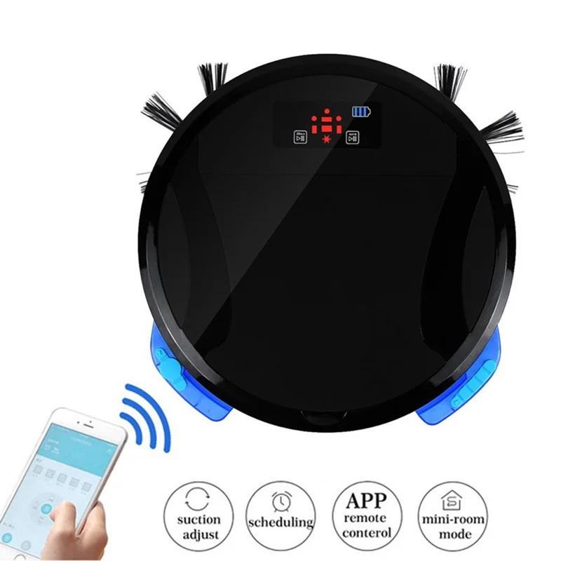 

2018 PAKWANG 330C Smart Robot Vacuum Cleaner Self-Charge For Home