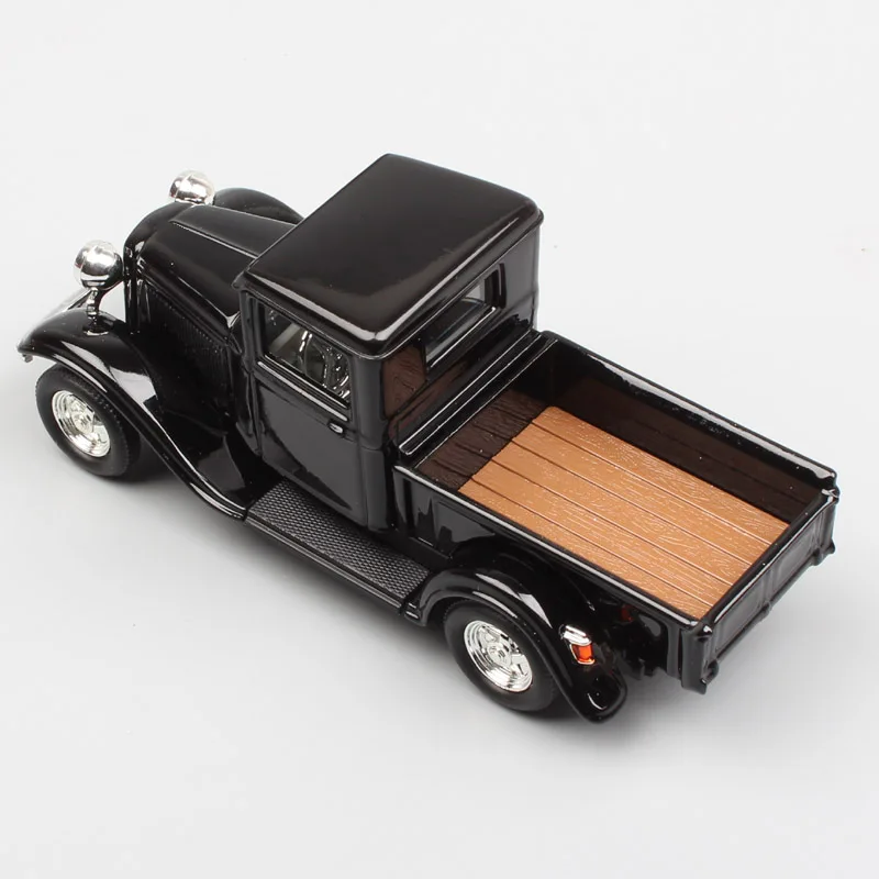 1:43 Масштаб Мини Yat ming jalopy 1934 Ford pick UP truck van литая модель автомобиля игрушка автомобили миниатюры хобби для детей черный