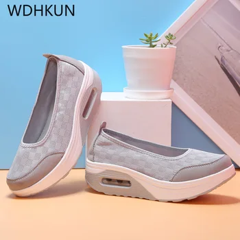 

WDHKUN Women Flat Platform Shoes Woman Moccasin zapatos mujer platform sandals Slip On For Ladies Shoes Casual Flats Moccasins