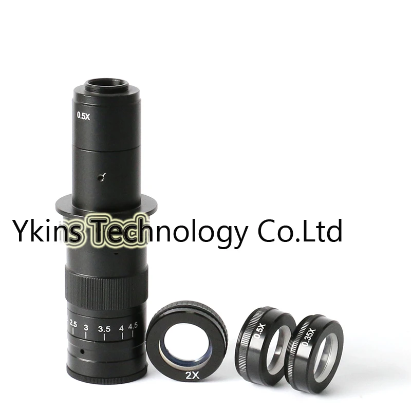 10X-180X Magnification C Mounting Lens + 0.5X 2X 0.35X Barlow Auxiliary Lens Camera Eyepiece for Industrial Microscopes цена 10X-180X Magnification C Mounting Lens + 0.5X 2X 0.35X Barlow Auxiliary Lens Camera Eyepiece for Industrial Microscopes цены онлайн