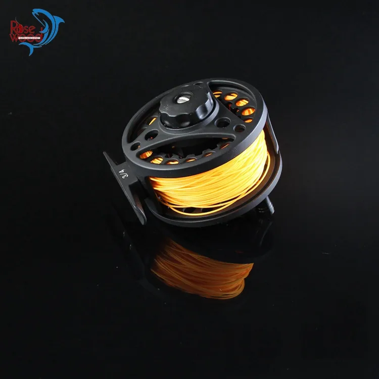 Rosewood Fly Fishing Reel 34 56 78 WT Fly Reel Machined Aluminium Micro Adjusting Drag Fly Fishing Reel  (4)