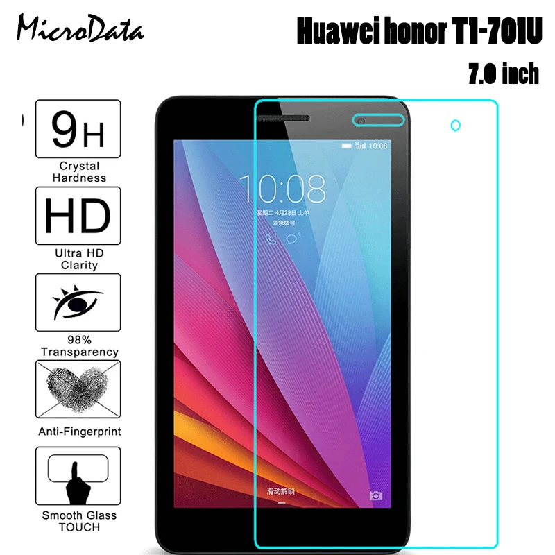 Высококачественная пленка из настоящего закаленного стекла для планшета Huawei Honor