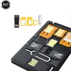 5 in 1 Universal Mini SIM Card Adapter Storage Box Kits For Nano Micro SIM Card Memory Card Protector Holder Reader Case Cover ► Photo 2/4