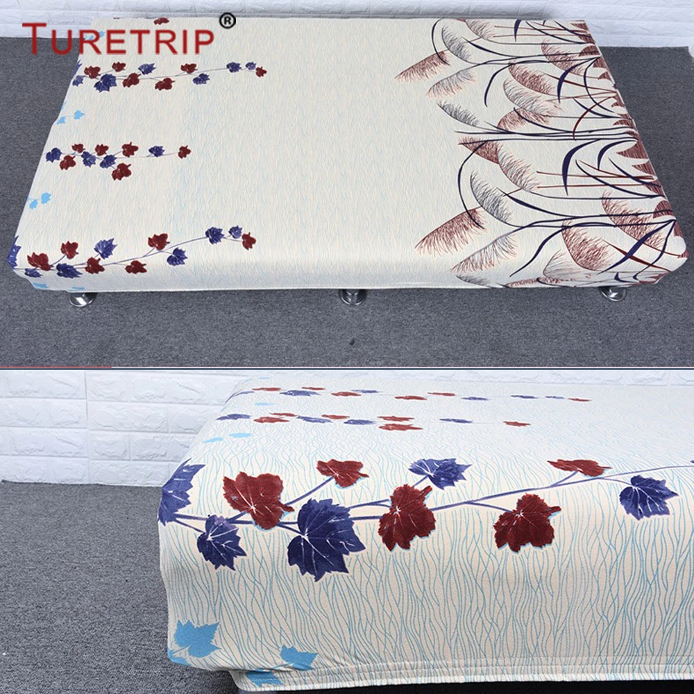 Turetrip 1 шт. Чехол для дивана-кровати с принтом футон Slipcover Полный складной эластичный стрейч-чехол для мебели для дивана коврик для собак для домашних животных