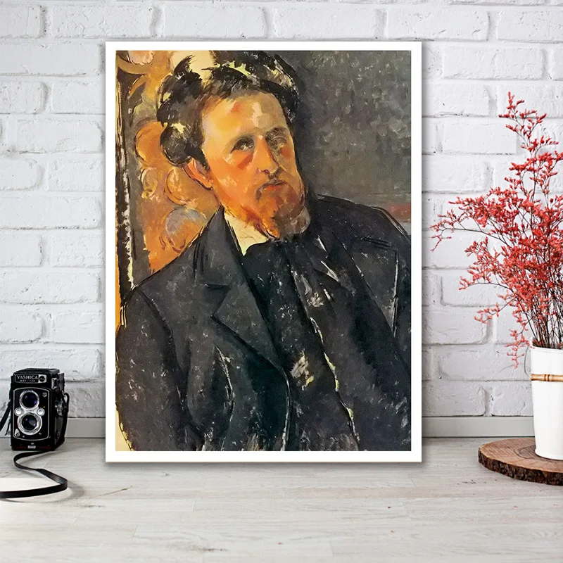 

diy painting by numbers Paul Cezanne The Portrait of Chokim Gascot living room impressionism dencorative paint adult hand drawing