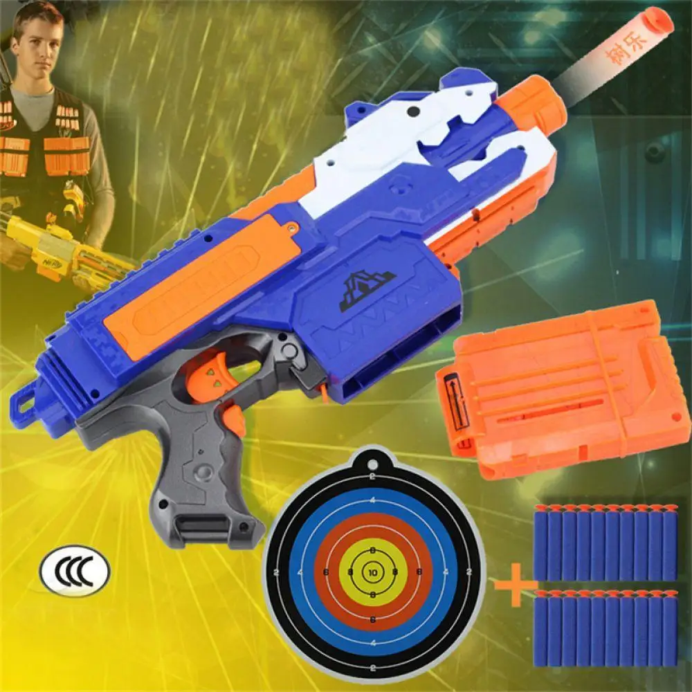 Мягкие пули игрушечный пистолет пули костюм для Nerf игрушечный пистолет Дротика идеальный костюм для Nerf пистолет Рождественский подарок Быстрая