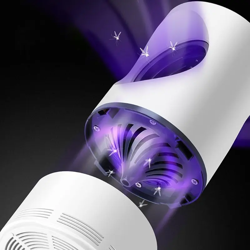 

Electronic Mosquito Killer LED Light 368nm UV USB Power Fly Catcher Trap Lamp Travel Home Kitchen Restaurant 10166