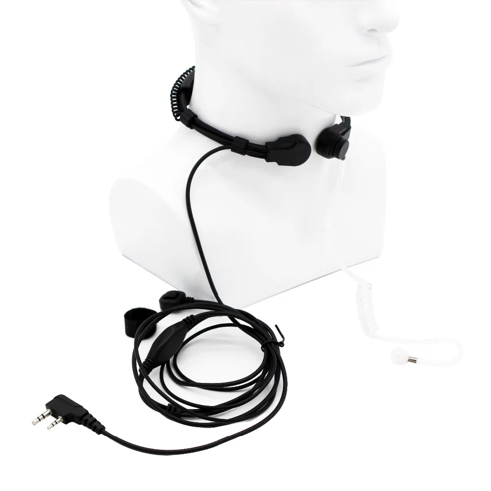 

Extendable Throat Headset For Baofeng UV-5R Walkie Talkie Earpiece For Kenwood BF-888S UV-82 UV-6R UV-S9 BF-UVB3 Radio Mic PTT