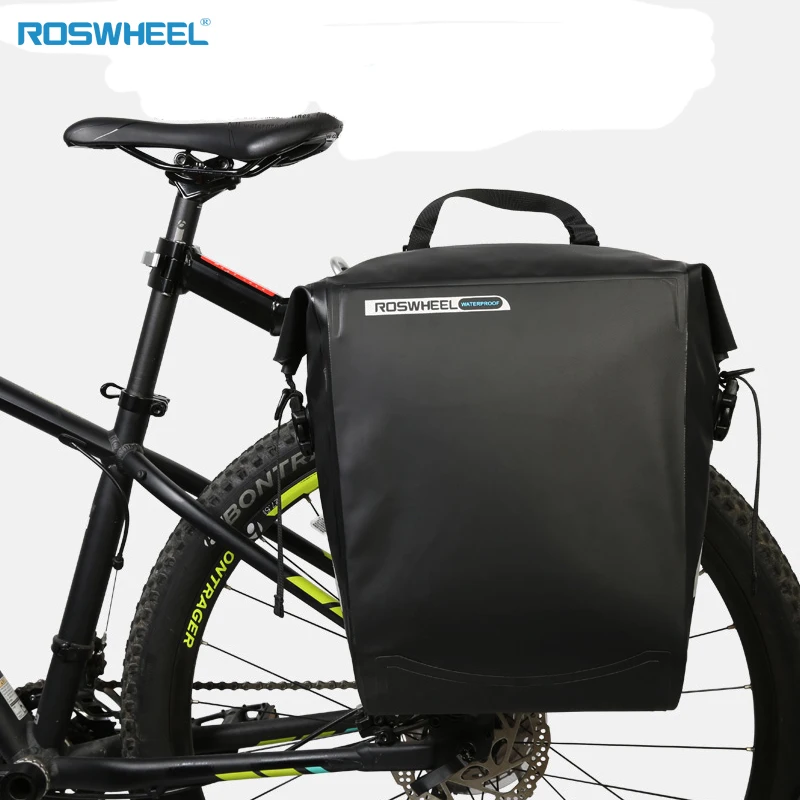 Сумка карго для багажника ROSHWEEL водонепроницаемая 25л 2017|rear bag|bike trunkwaterproof pannier |