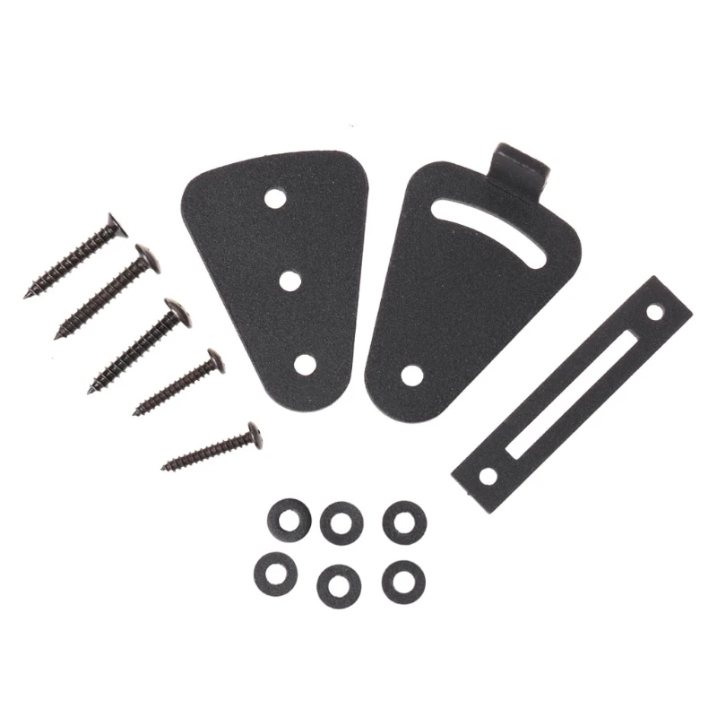 

Portable Carbon Steel Door Lock Sliding Barn Gate Latch Furniture Hardware qiang