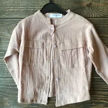 1 шт./лот) хлопок Милая ажурная кружевная верхняя одежда для девочек, одежда для маленьких девочек