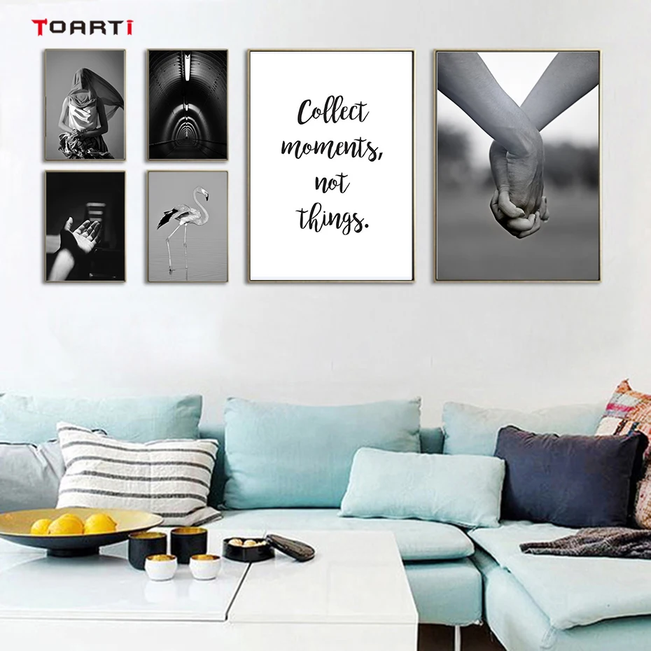 Aesthetical Photography Wall Art Realistic Painting Black&White Picture Vintage Poster Nordic Prints Living Room Home Decoration (3)