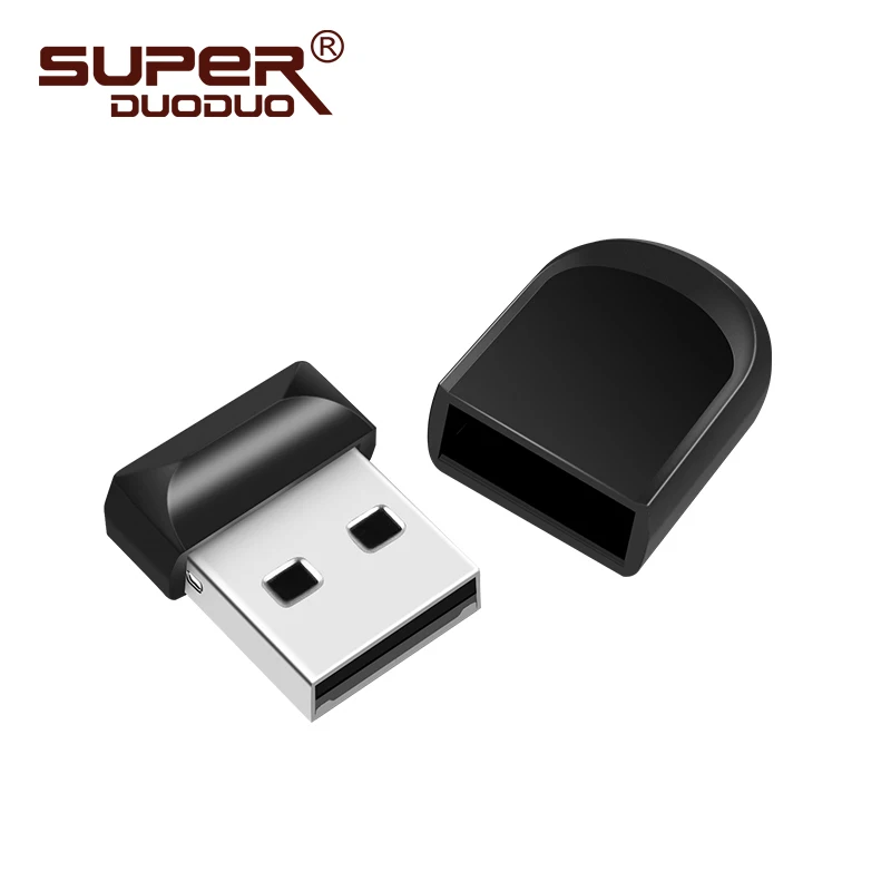 Супер мини черный USB флеш накопитель 4 ГБ 8 16 Флешка 32 Гб 64 карта памяти Флеш Usb