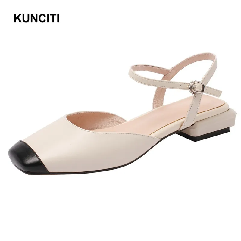 slingback square toe shoes