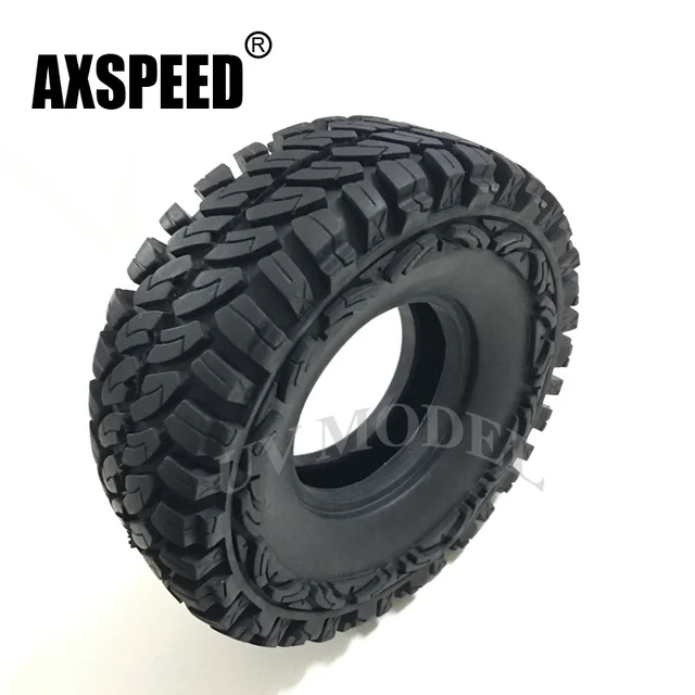 Best Price 1.9" 1/10 RC Rock Car Crawler Wheel Tires 114mm OD Tyres for tamiya cc01/F350, RC4WD AXIAL SCX10 RC Car Asseccories