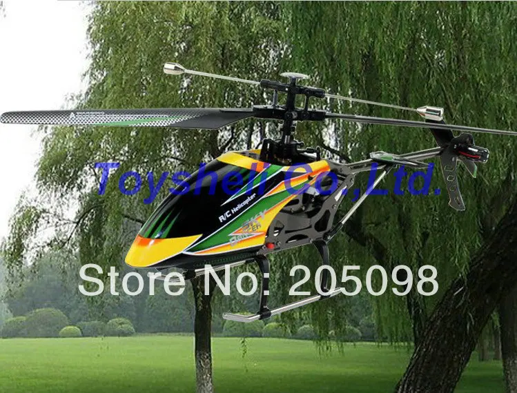 WLtoys V912 вертолет 2.4 Г 4ch одним лезвием 52 см Встроенный гироскоп RTF открытый игрушки