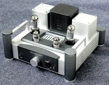 

E400 Tube amplifier pre amp tube 12AX7 6P6 or 6v6 RCA input RCA ,6.3mm output for HD800