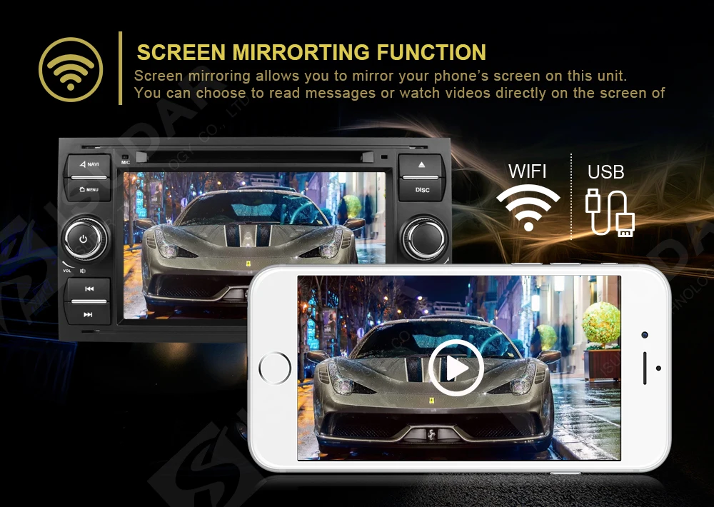 Clearance Isudar Car Multimedia Player GPS Android 8.0 2 Din Stereo System Radio For Ford/Focus/Mondeo/Kuga Octa Core Wifi Microphone DVR 13