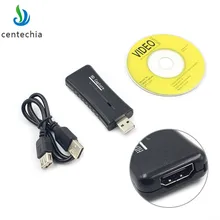 Centechia USB 2,0 порт видео аудио крышка туры карта адаптер DVD конвертер композитный аудио для легкой крышки видео адаптер