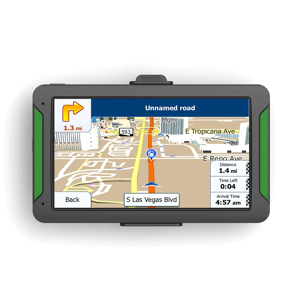Универсальный Автомобильный HD GPS Wifi навигатор 7 дюймов разрешение 800x480 3D карты FM