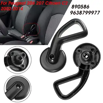 

Car Left Right Armrest Handle Seat Adjuster Knob Adjust Lever 9638799977 890586 For Peugeot 206 207 for Citroen C2