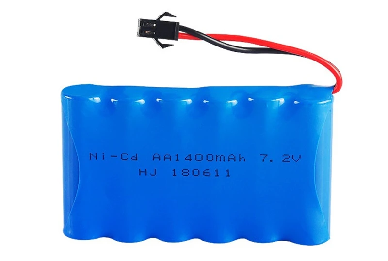 7,2 v 1400mah аккумуляторная батарея 7,2 v батарея 6* AA NIMH батарея для дистанционного управления электрические игрушки автомобили лодки освещение 1 шт