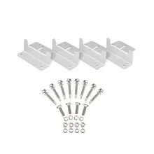 ##Special Price 4 Solar Panel Z Style Aluminum Brackets Nuts Bolts And Washers For Mounting Solar Panels On Motorhomes Caravans Boats Roo 10166 ##Special Price 4 Solar Panel Z Style Aluminum Brackets Nuts Bolts And Washers For Mounting Solar Panels On Motorhomes Caravans Boats Roo 10166