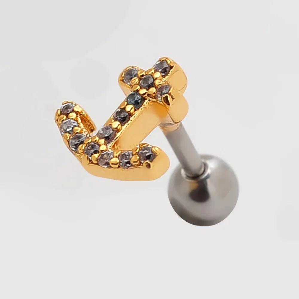 Small earrings,male and female students stud ear,Allergy ring ear bone