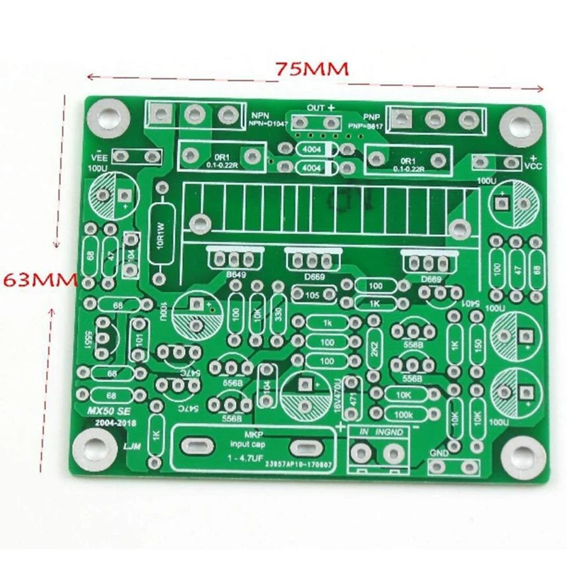 2 шт. Mx50 Se 100Wx2 Двухканальный аудио усилитель мощности доска Hifi Стерео усилители Diy Kit